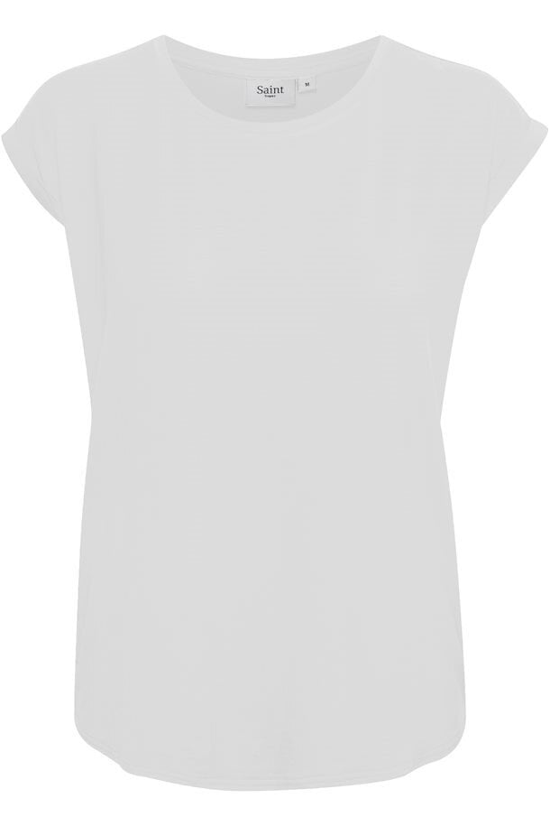 T-shirt I Lyocell - Bright White