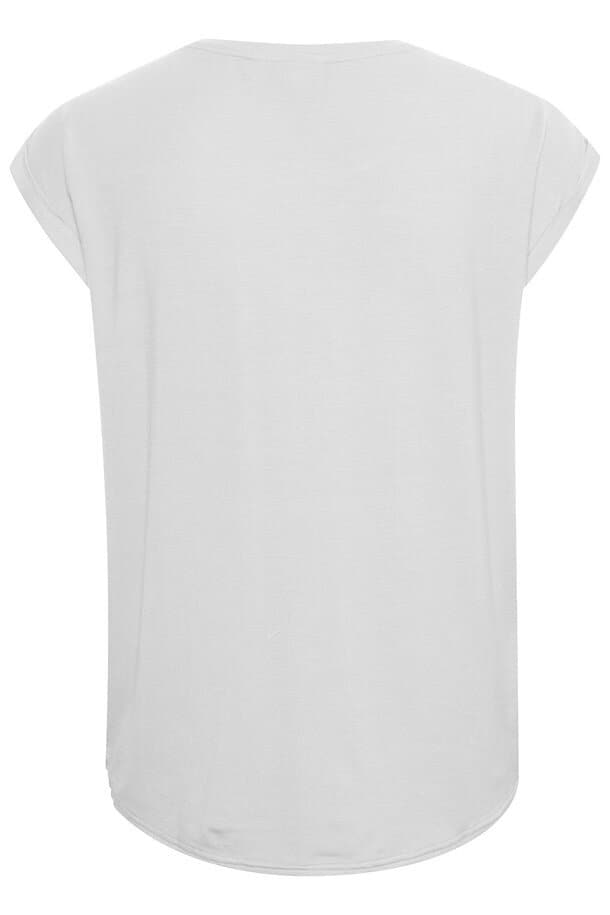 T-shirt I Lyocell - Bright White