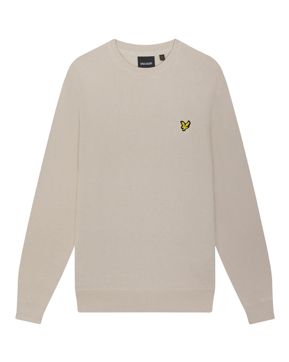 Cotton Crew Neck Jumper - Cove