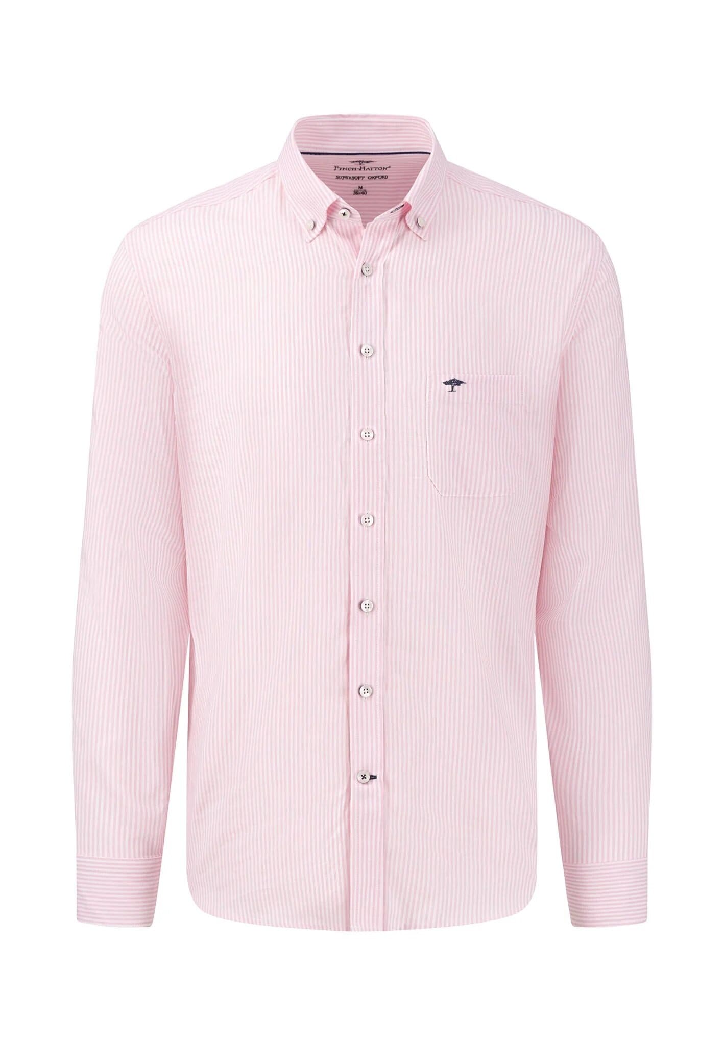 Oxfordskjorta - Pink/Stripe