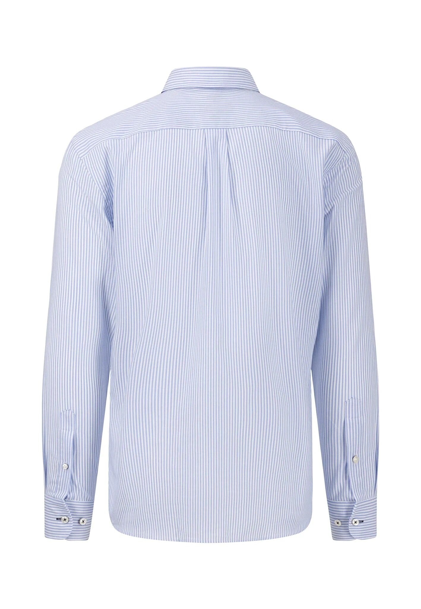 Oxfordskjorta - Lt Blue/Stripe