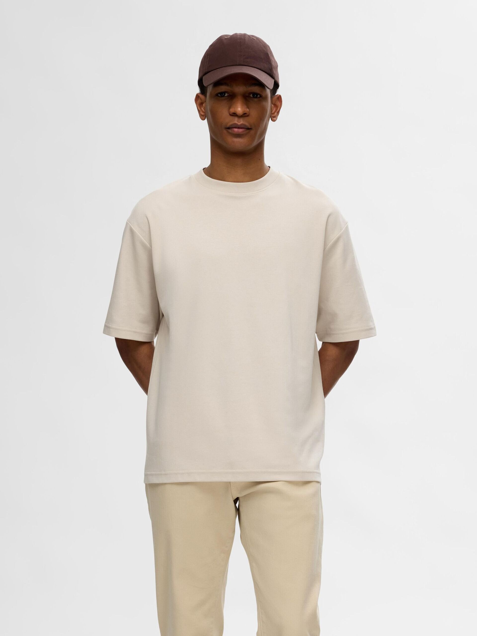 Oversize T-shirt - Oatmeal