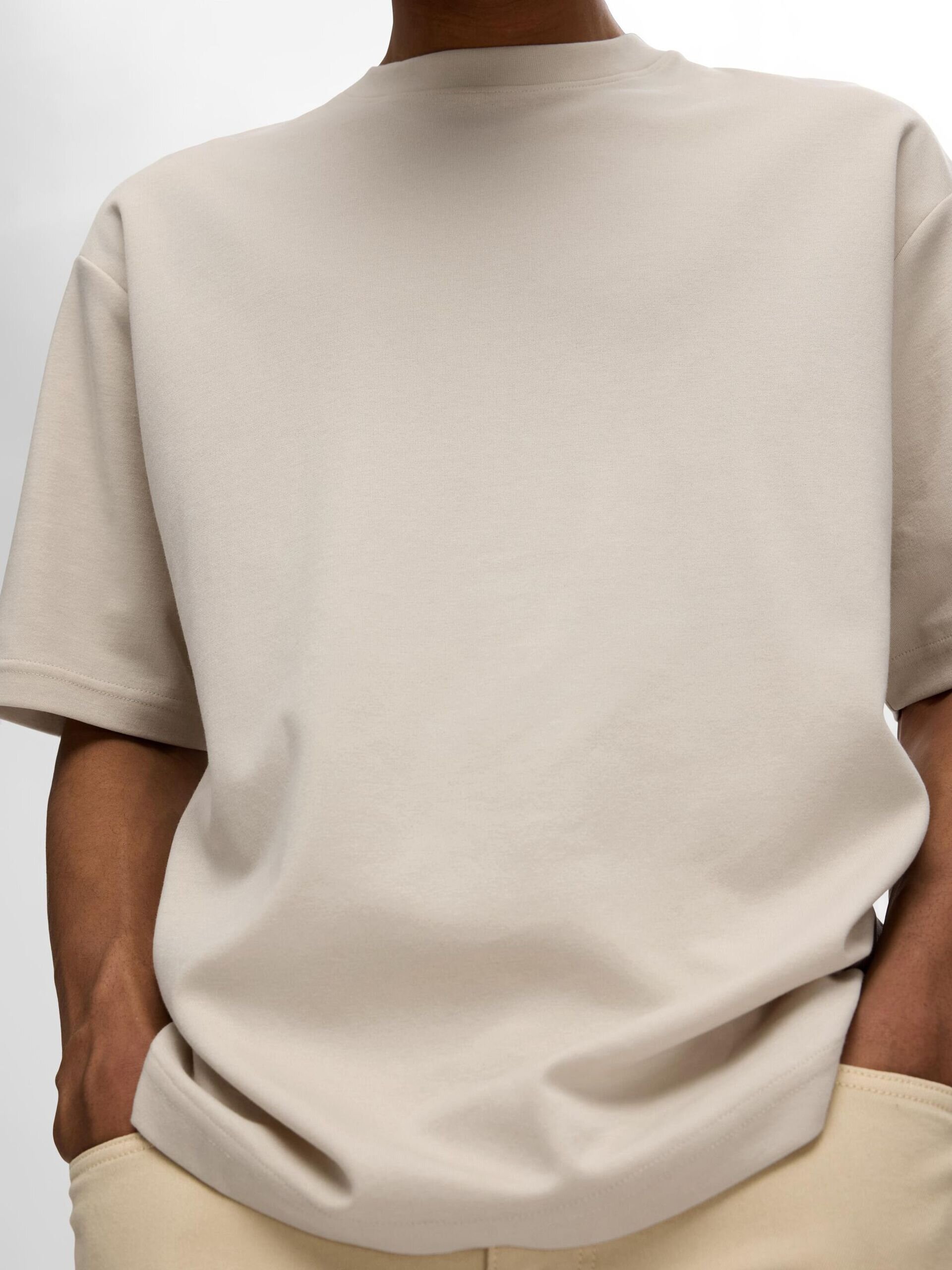 Oversize T-shirt - Oatmeal