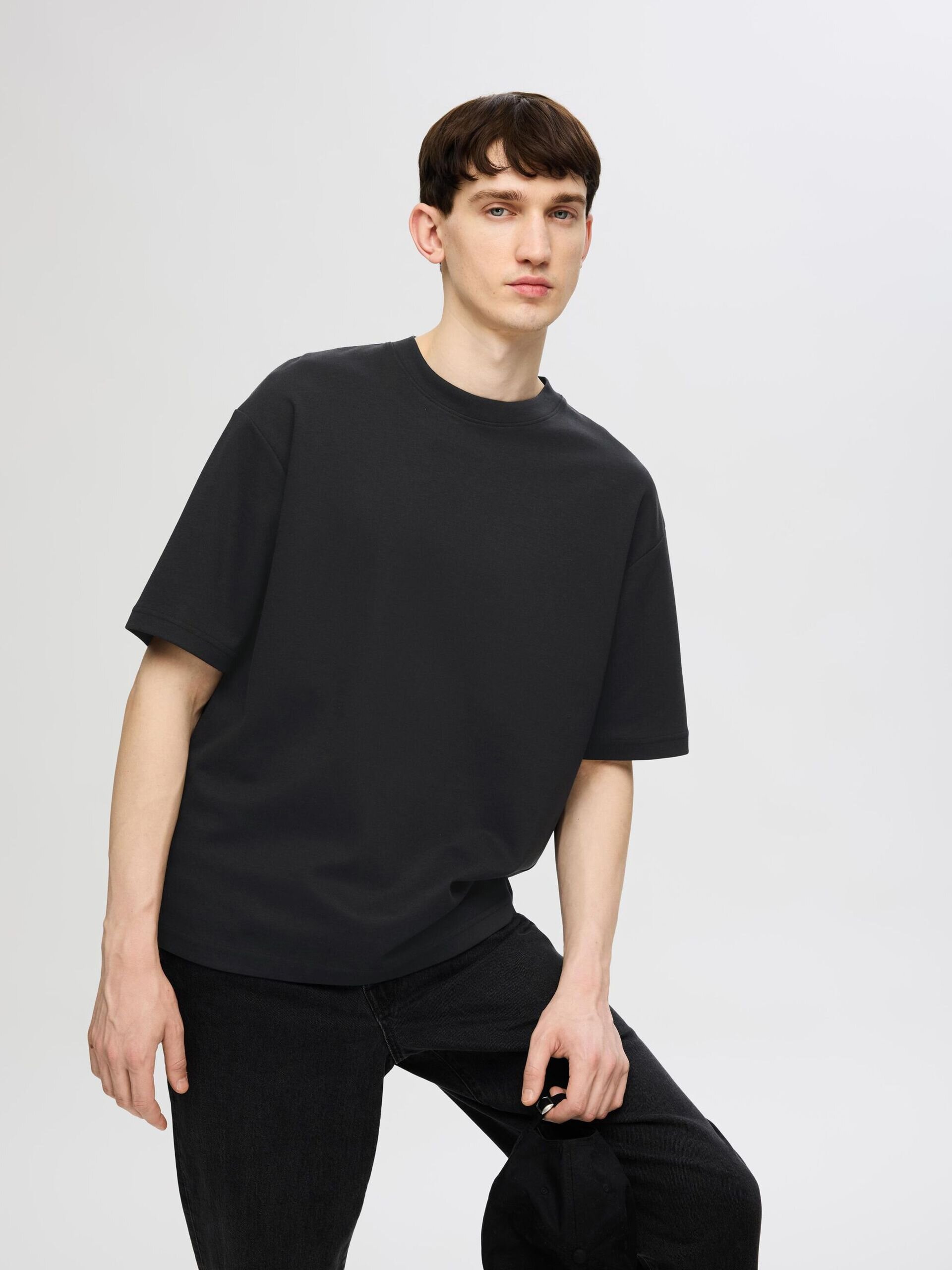 Oversize T-shirt - Black