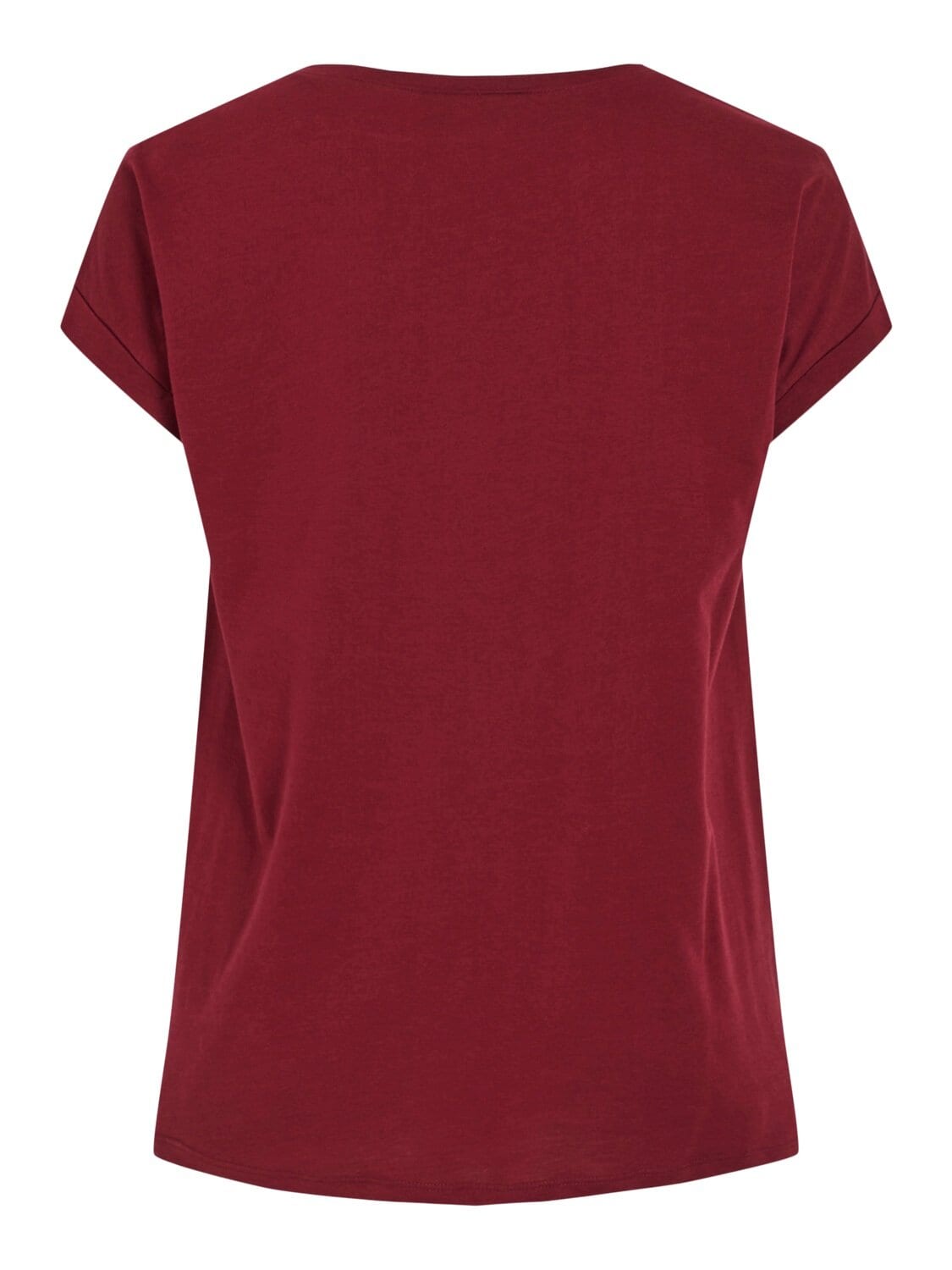 O-ringad T-shirt - Cabernet