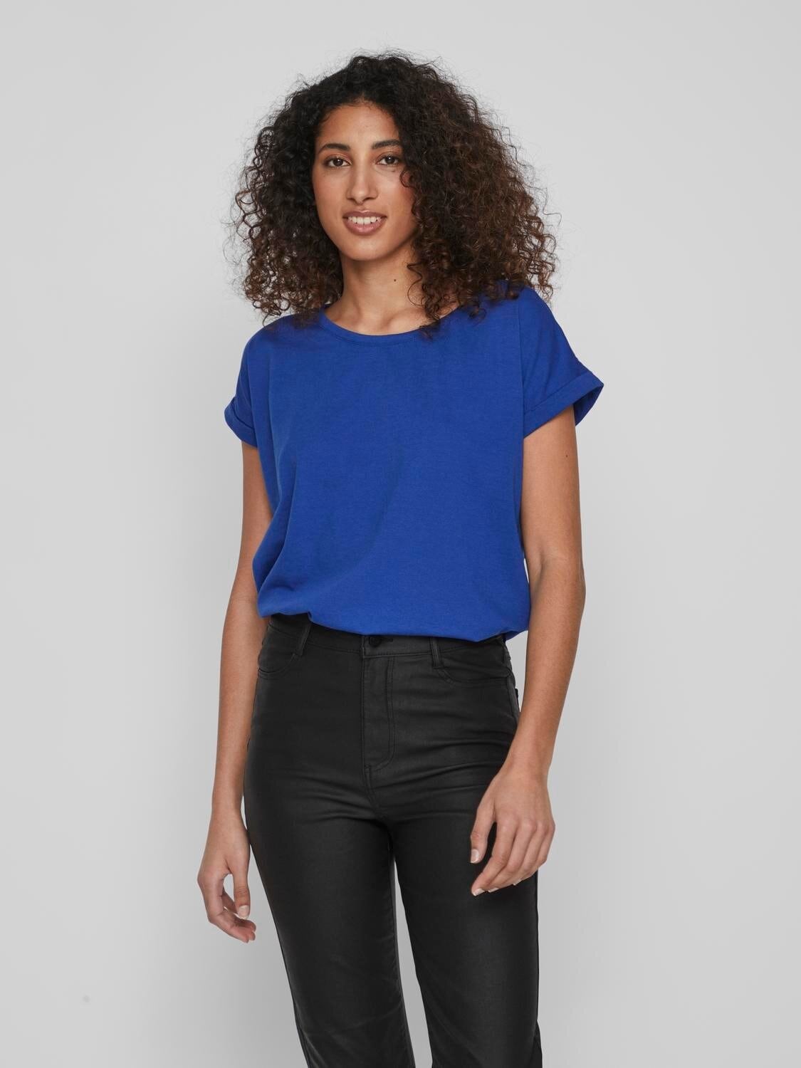 O-ringad T-shirt - Mazarine Blue