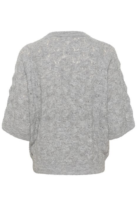 Kamalene Stickad Tröja - Grey Melange