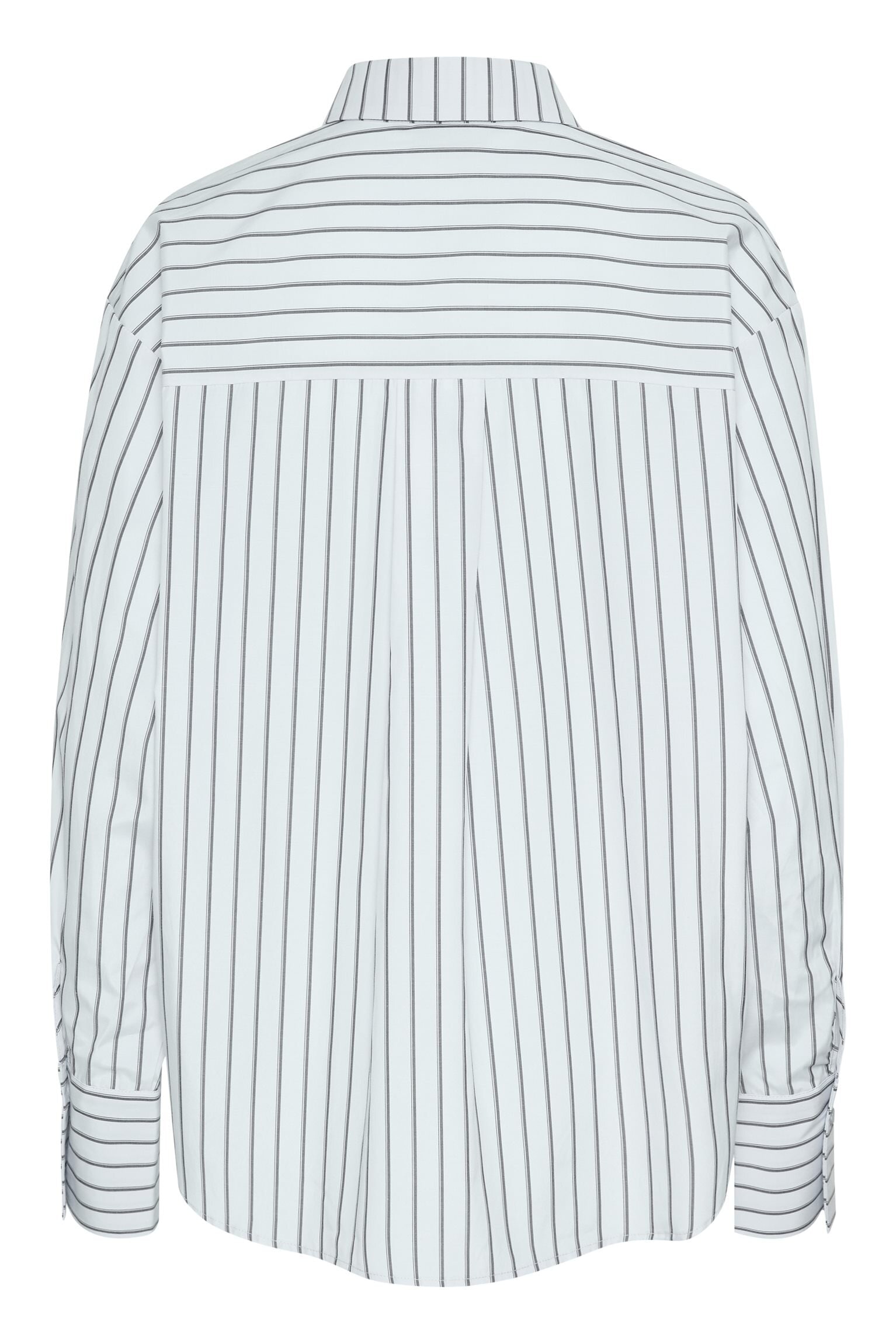 Kajerrie Skjorta - White/Black Stripe