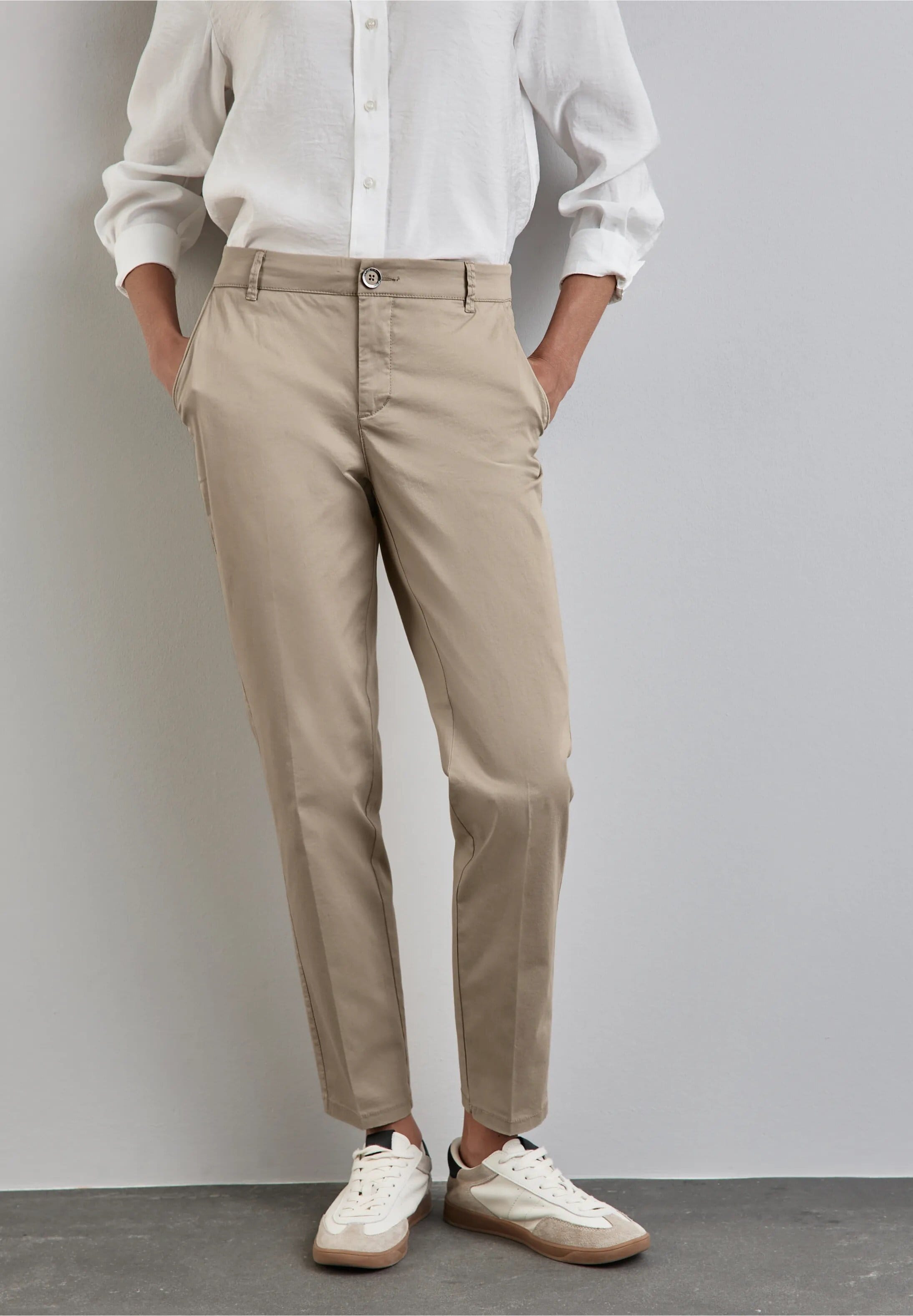 Mjuka Chinos - Safran Beige