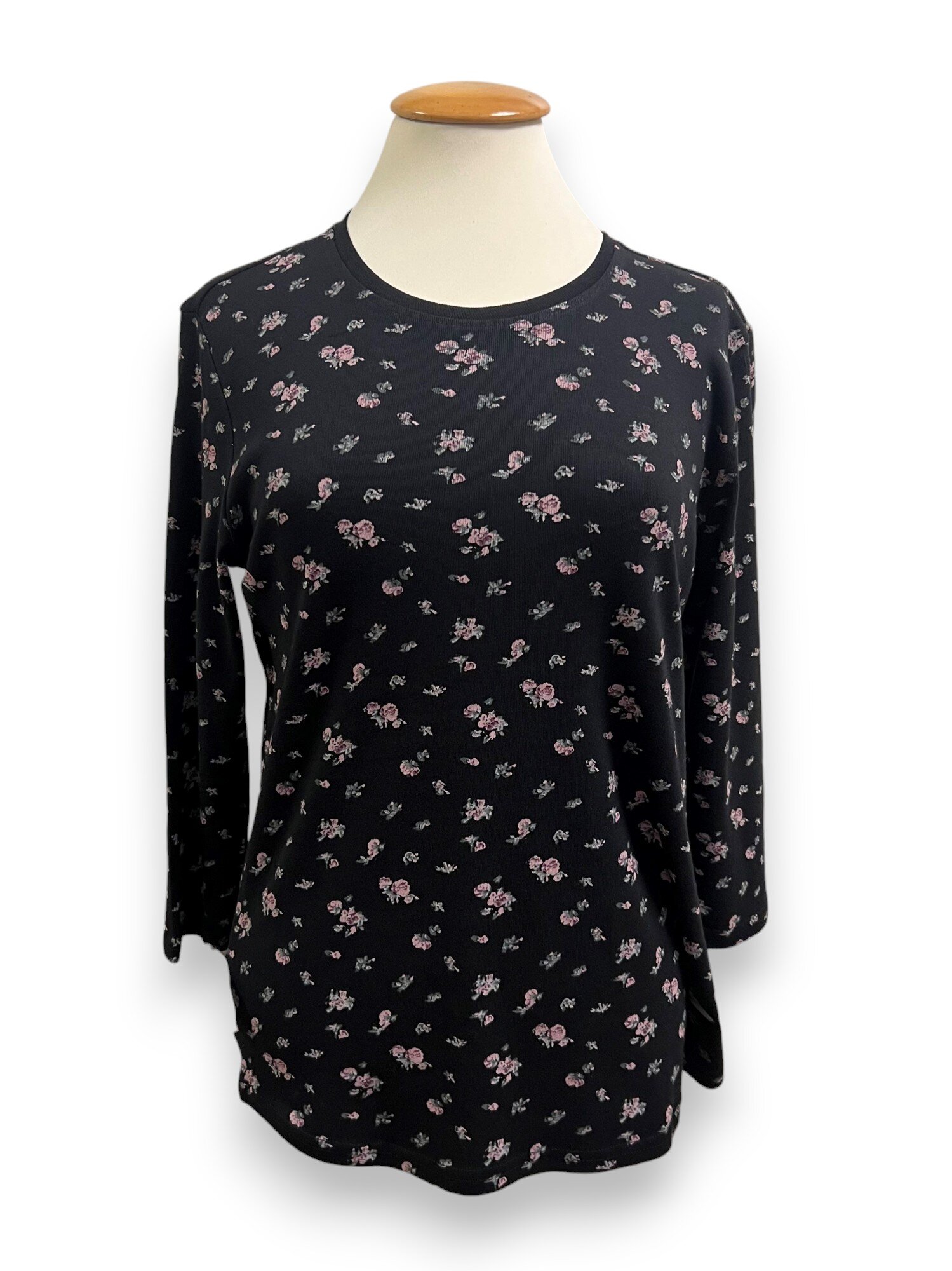 Sara 3/4 Topp - Black