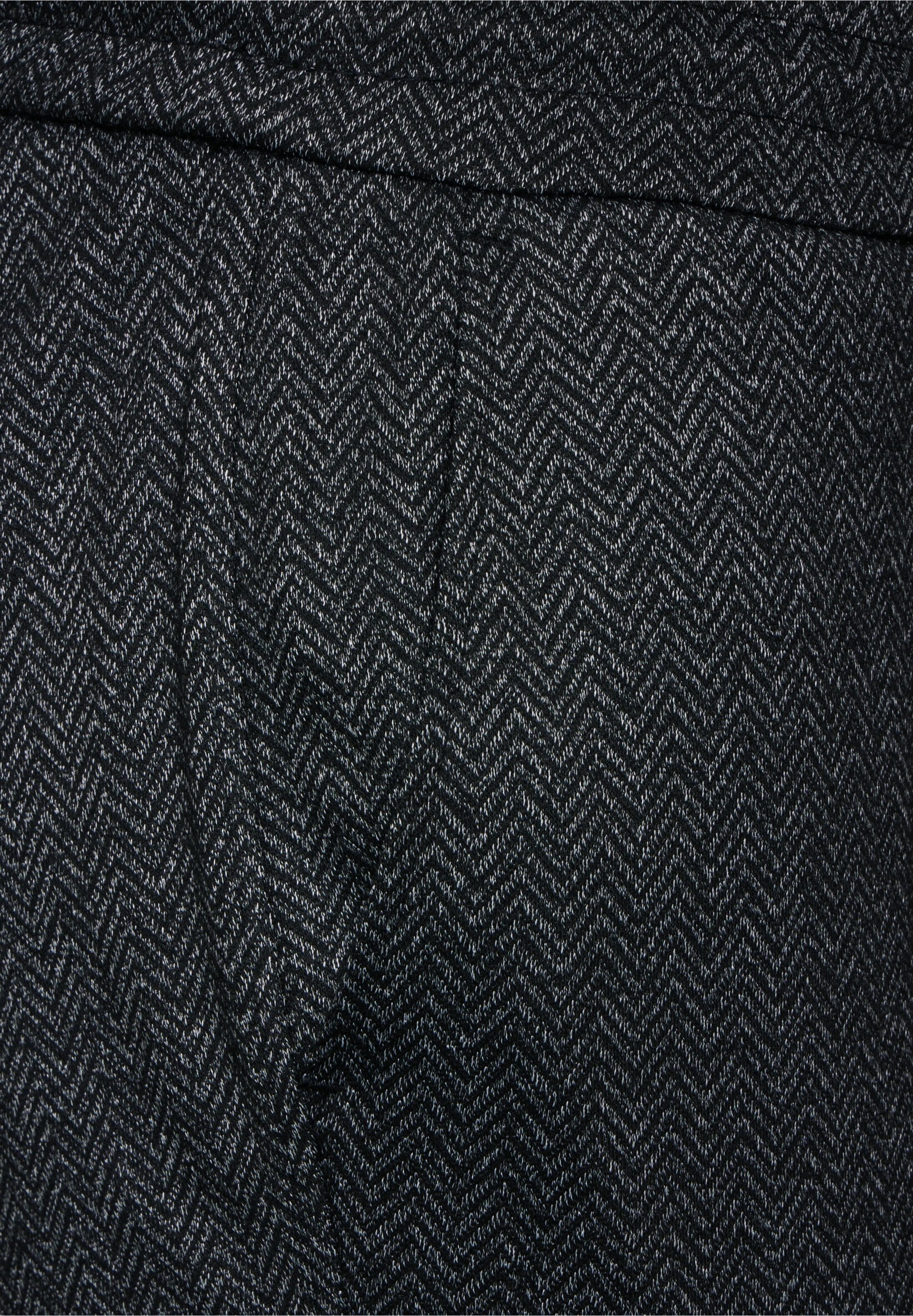 Mönstrad Byxa - Deep Charcoal Grey