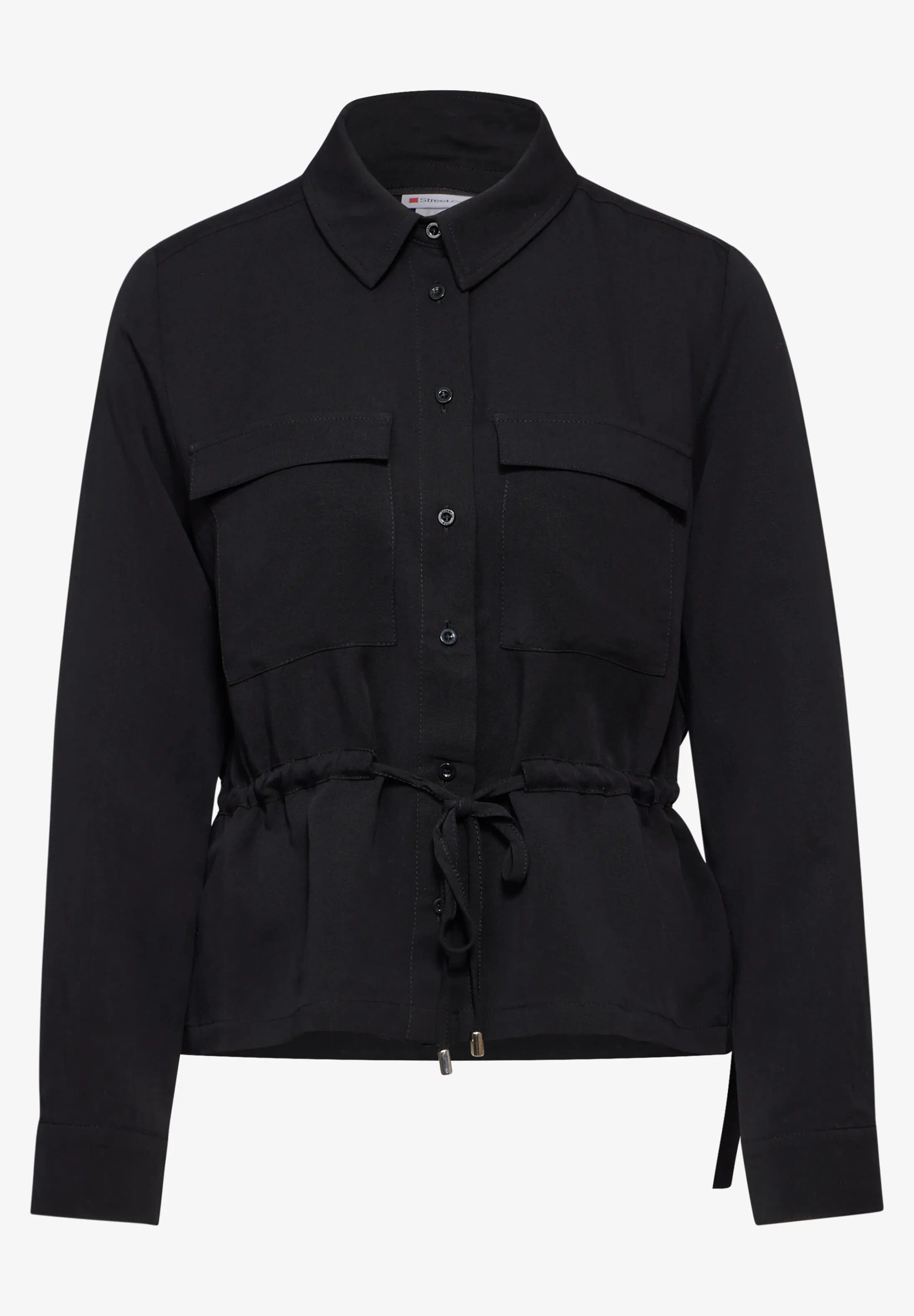 Blus Med Dragsko - Black