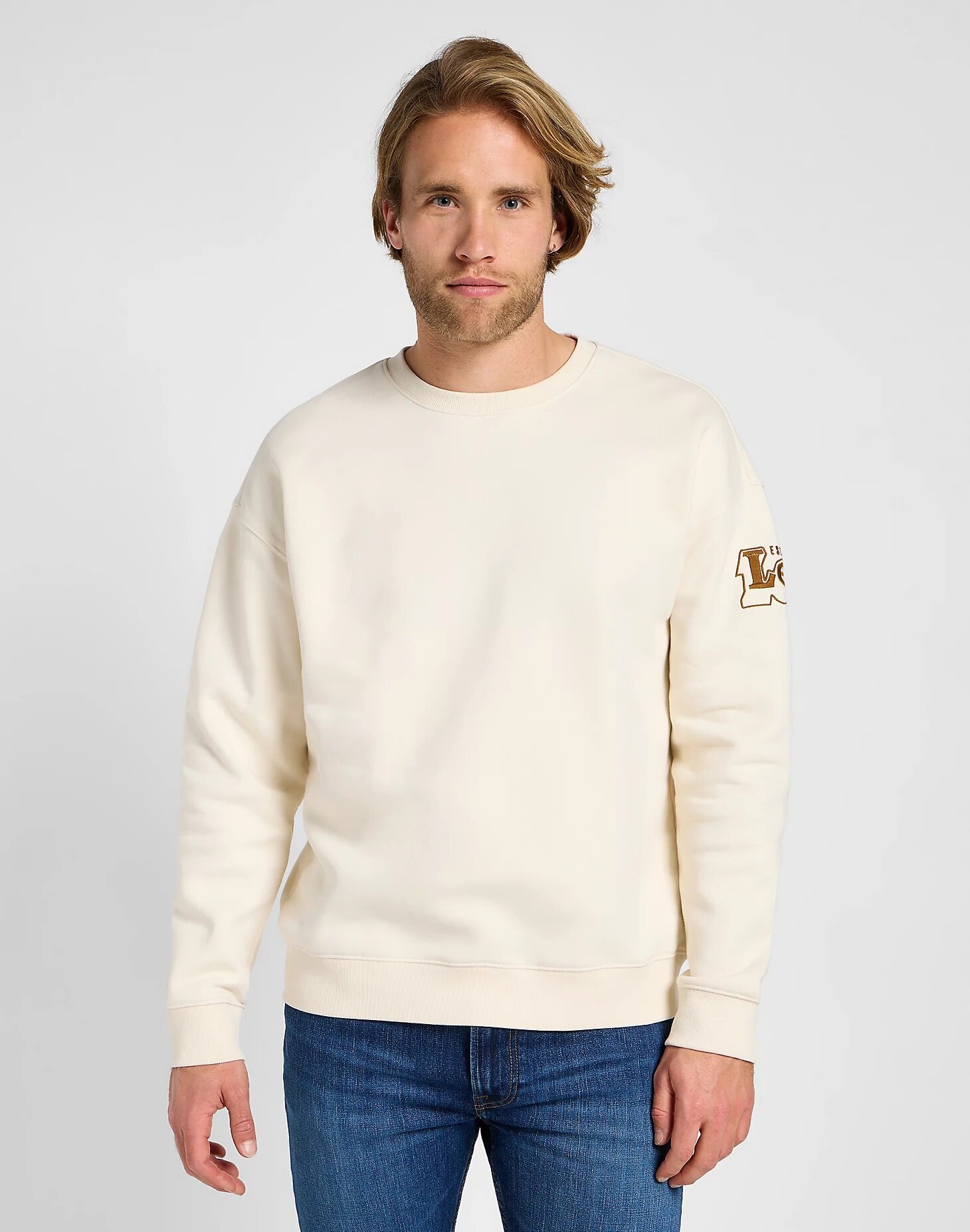 Relaxed Sweatshirt - Ecru