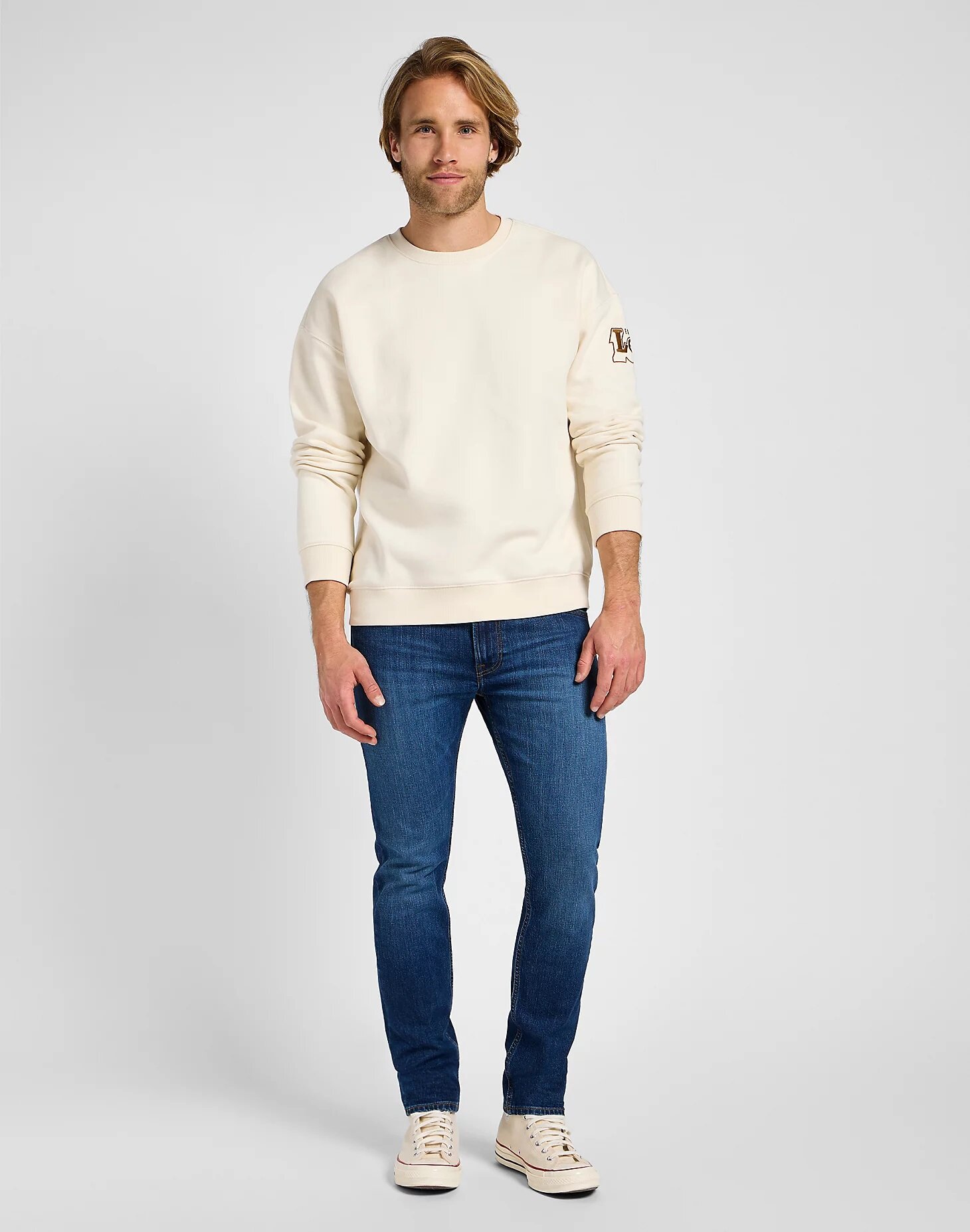 Relaxed Sweatshirt - Ecru