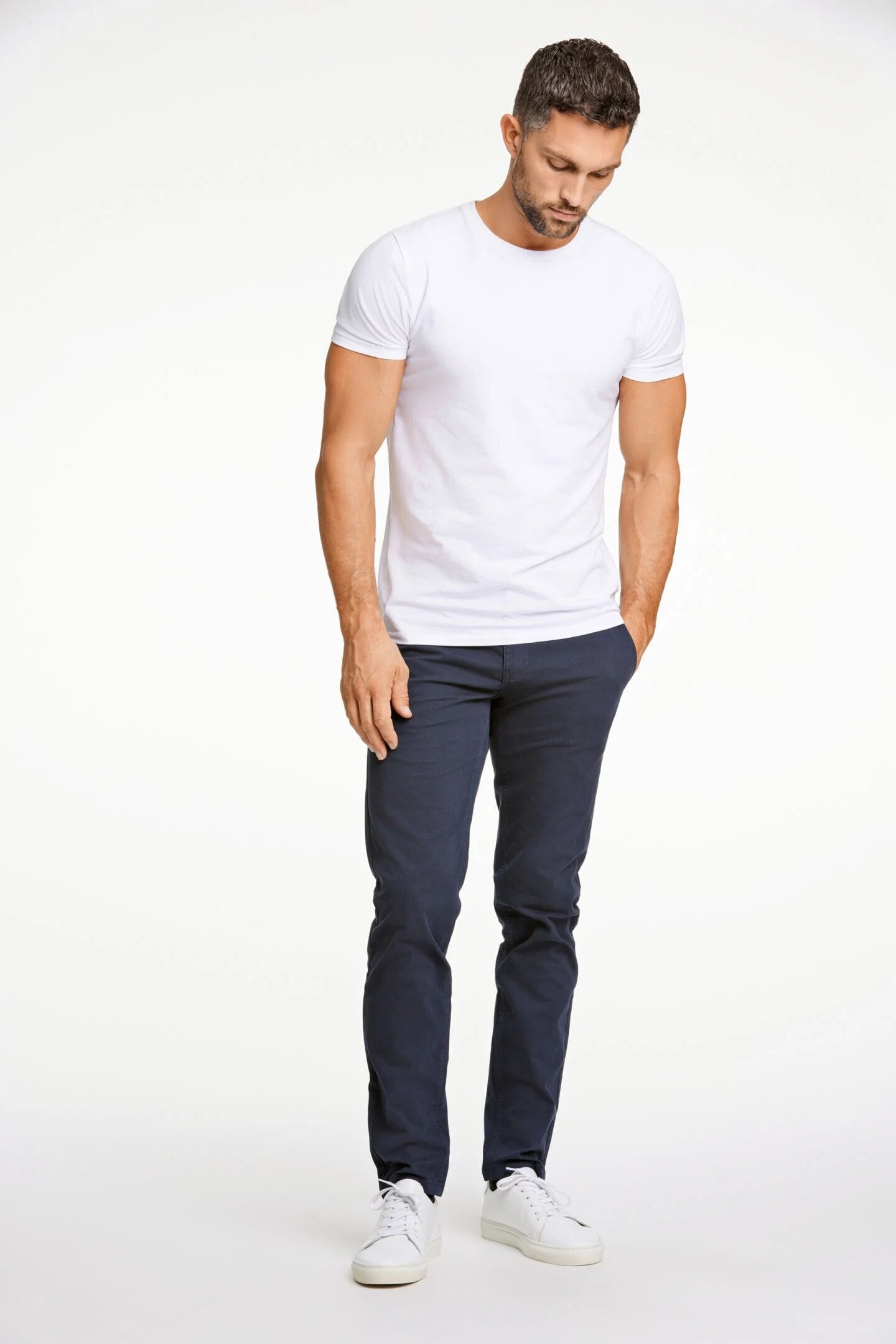 Superflex Chinos - Navy