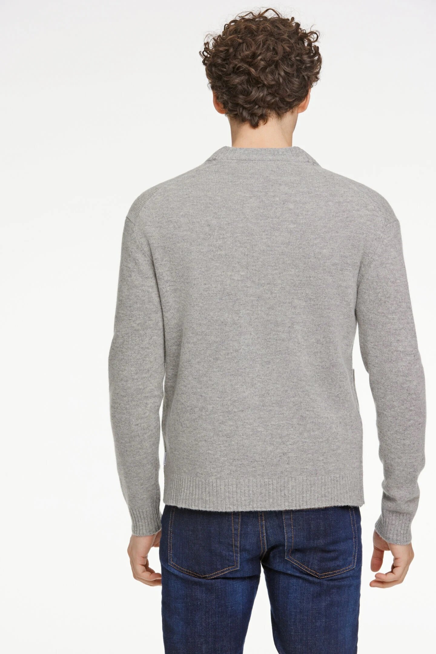 Cardigan I Ullmix - Mid Grey Mel