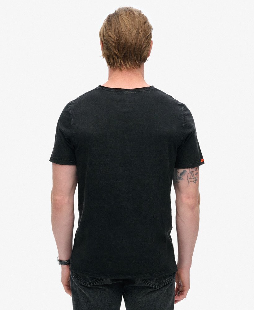 Avslappnad T-shirt  - Black