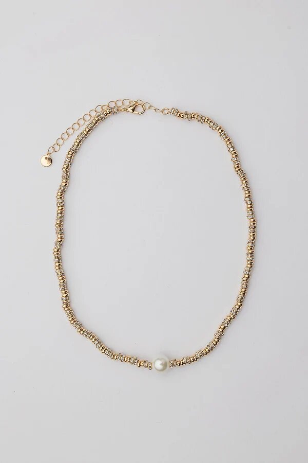 Kort Halsband - Gold