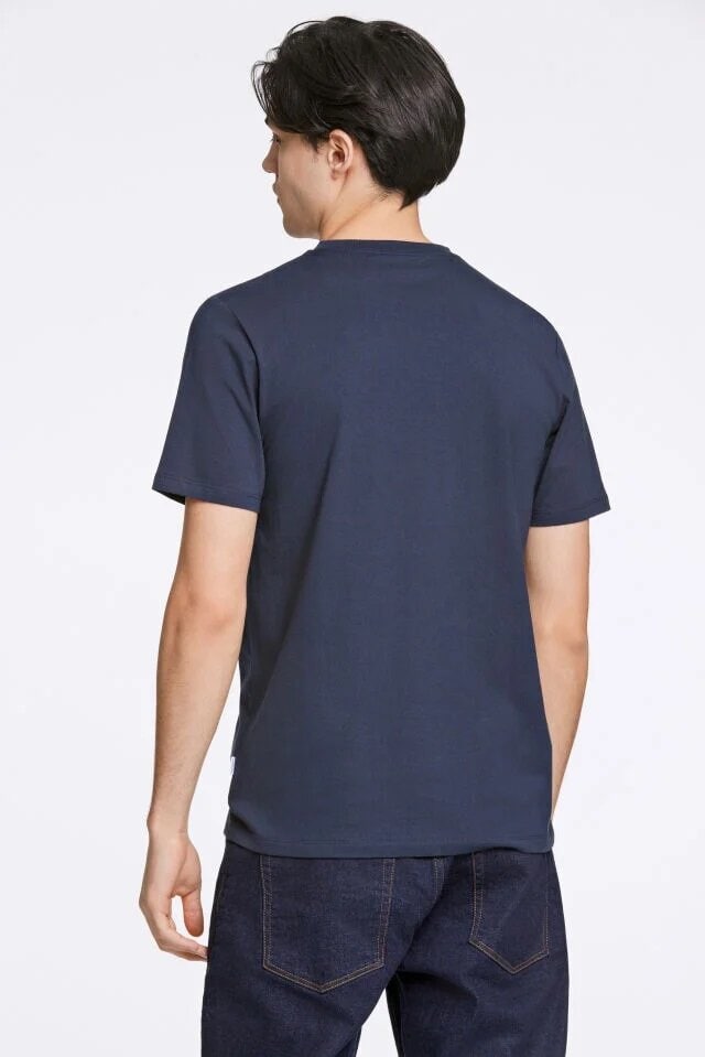 T-shirt Med Julmotiv - Navy