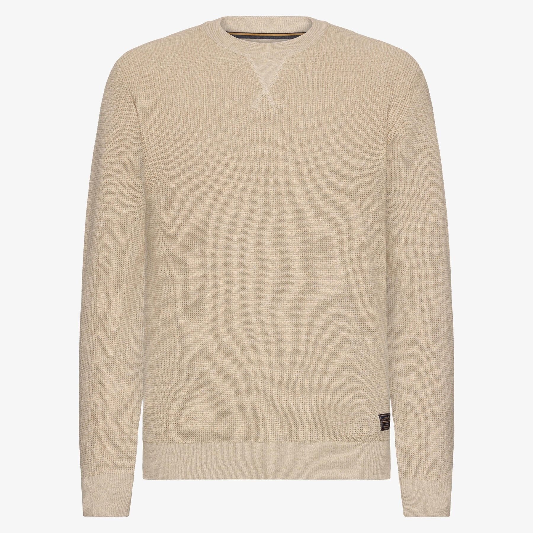 Stickad Tröja  - Pure Cashmere Mel