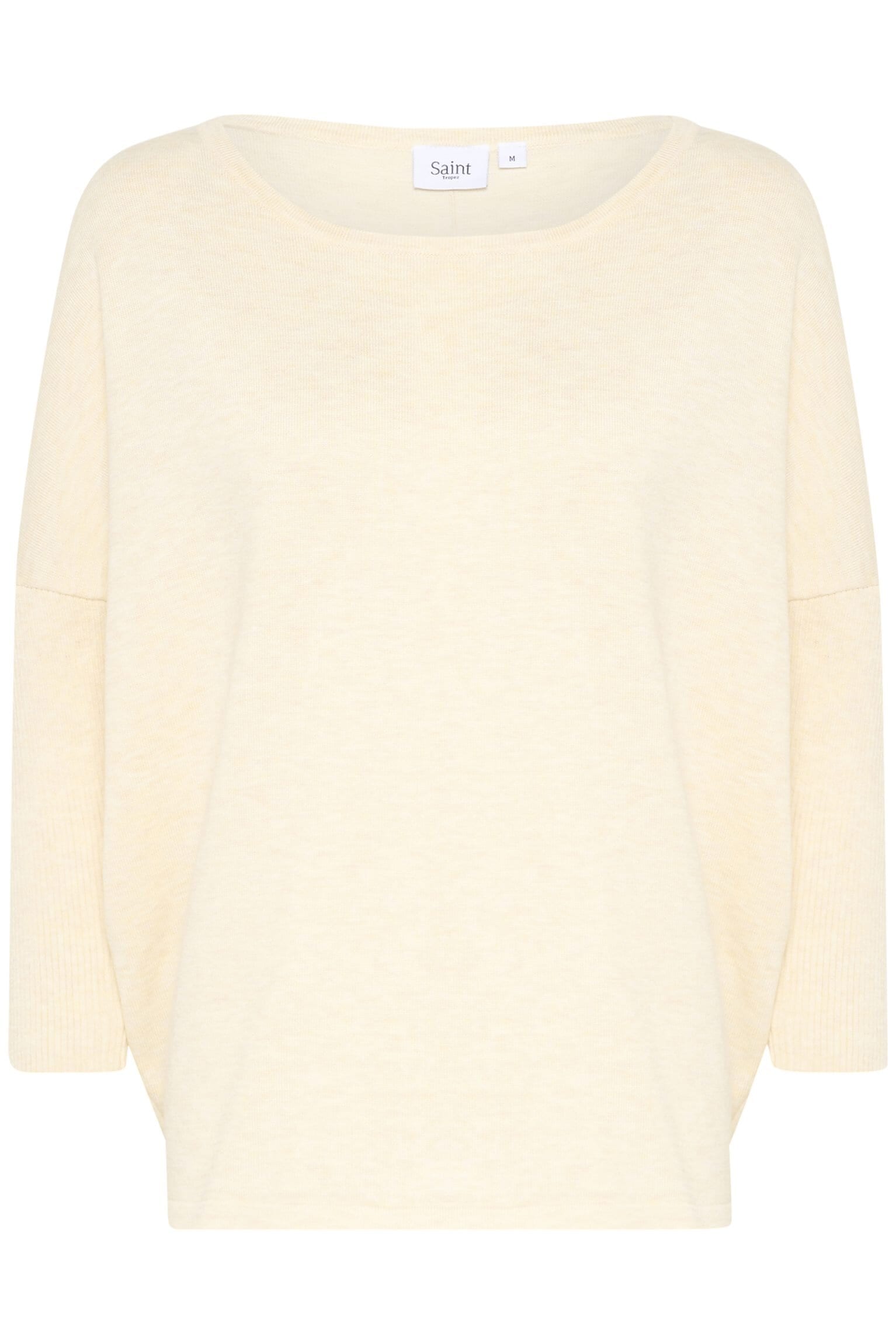 Milasz R-Neck Pullover - Baby's Breath Melange