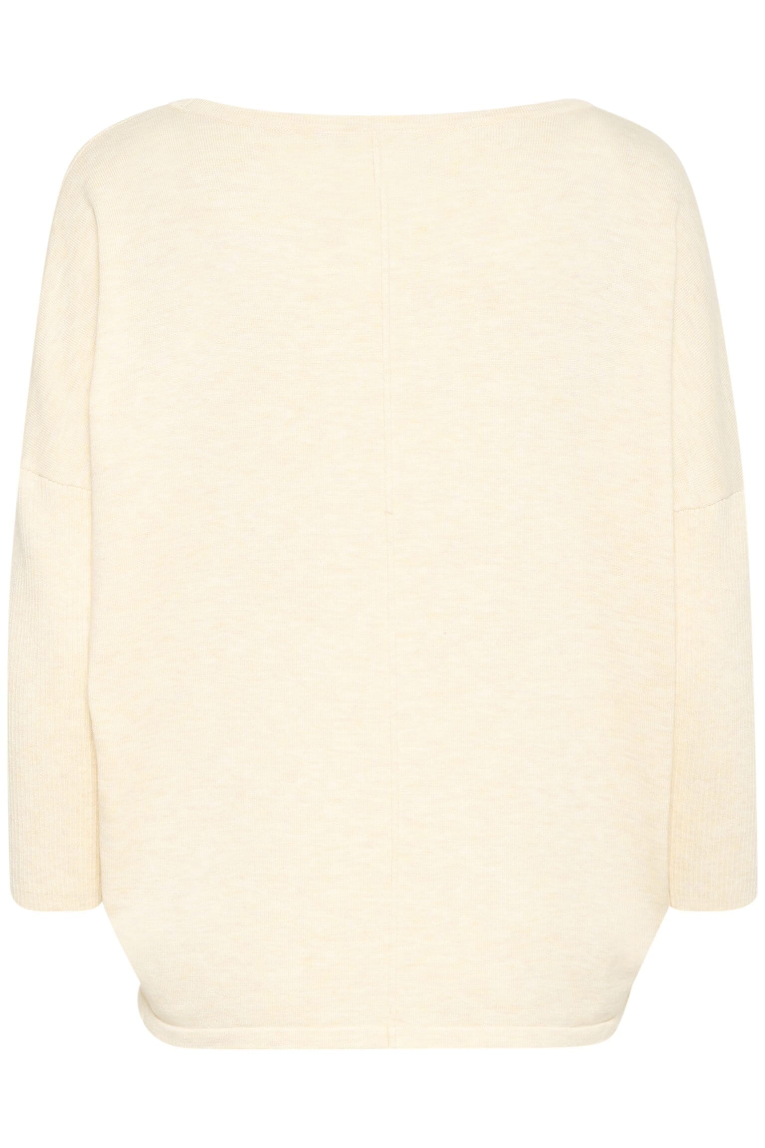 Milasz R-Neck Pullover - Baby's Breath Melange