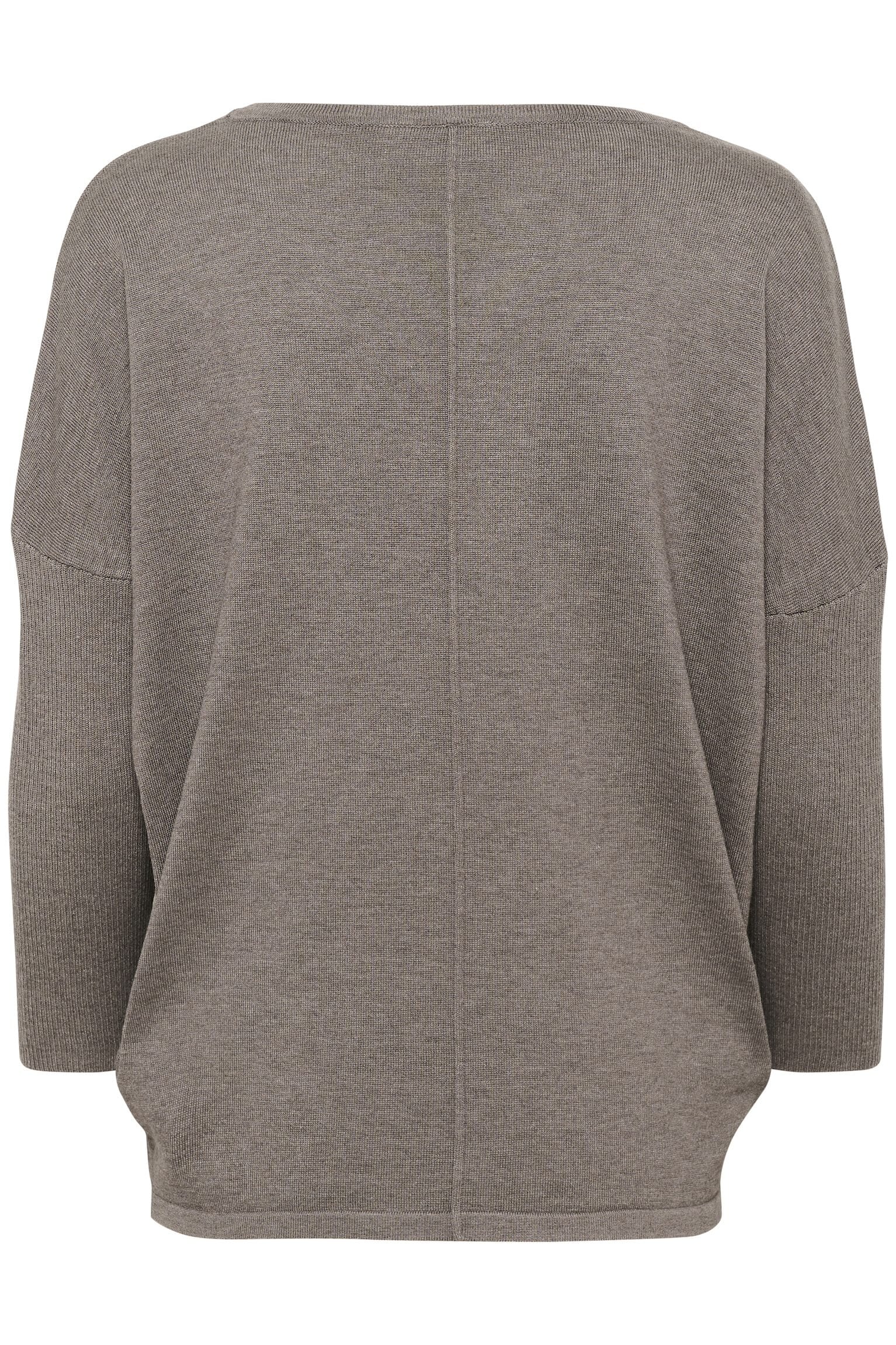 Milasz R-Neck Pullover - Iron Melange