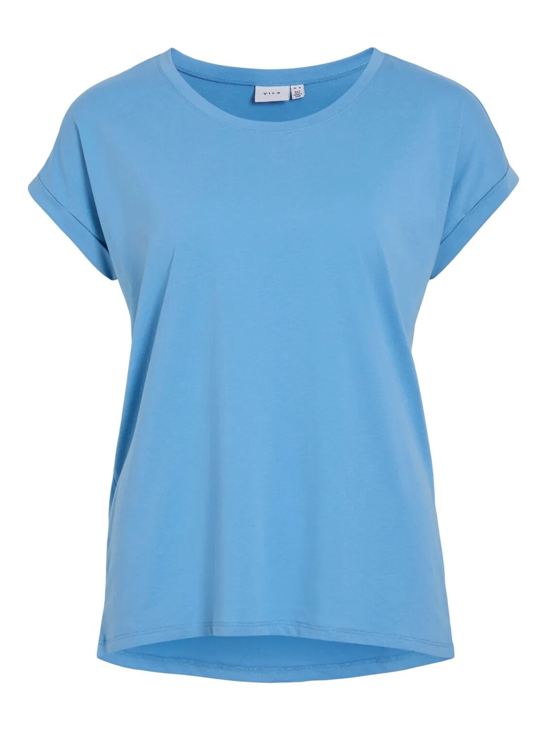 Enfärgad T-shirt - Blissful Blue