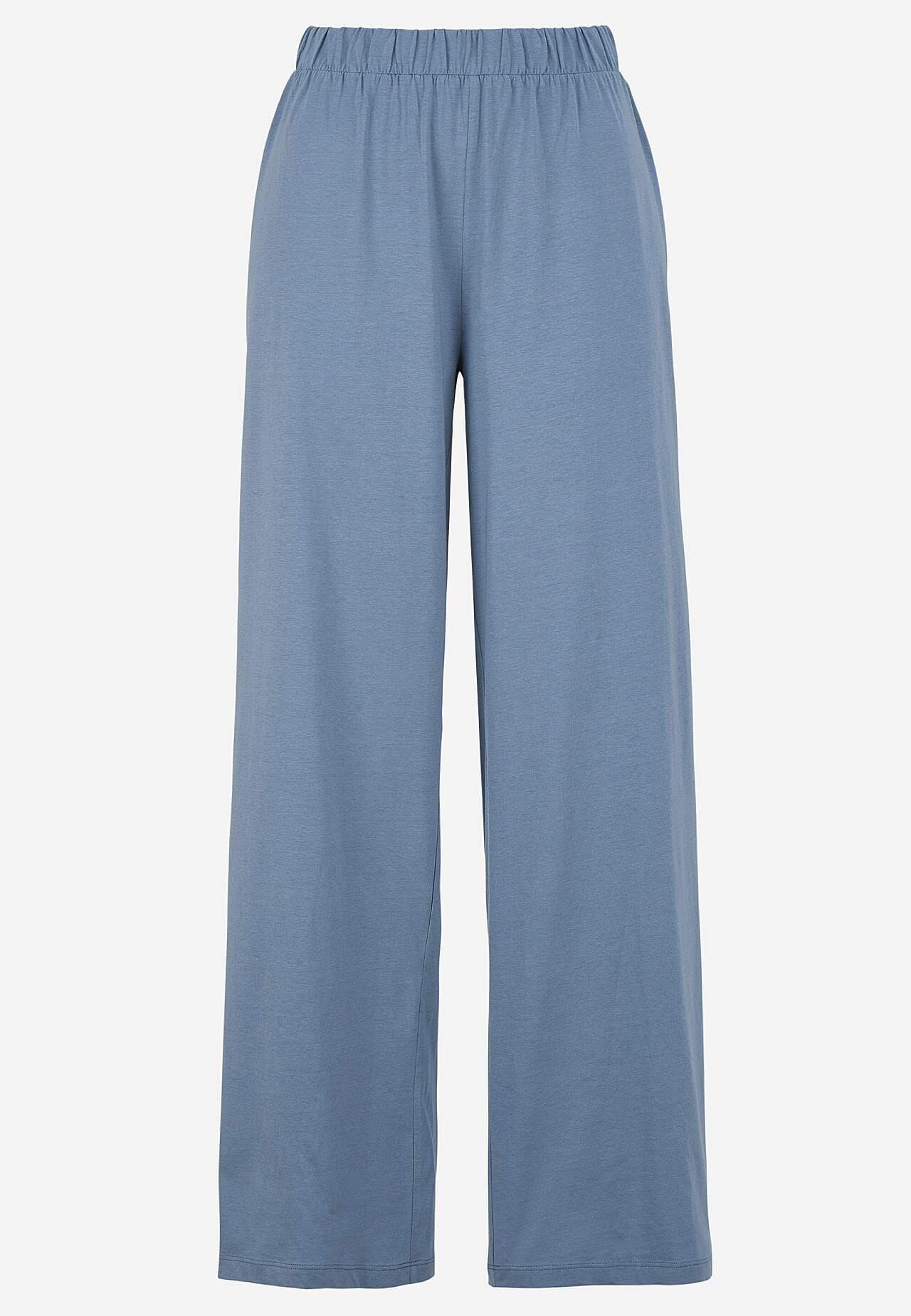 Tvådelad Pyjamas - Dusty Blue/Dotted