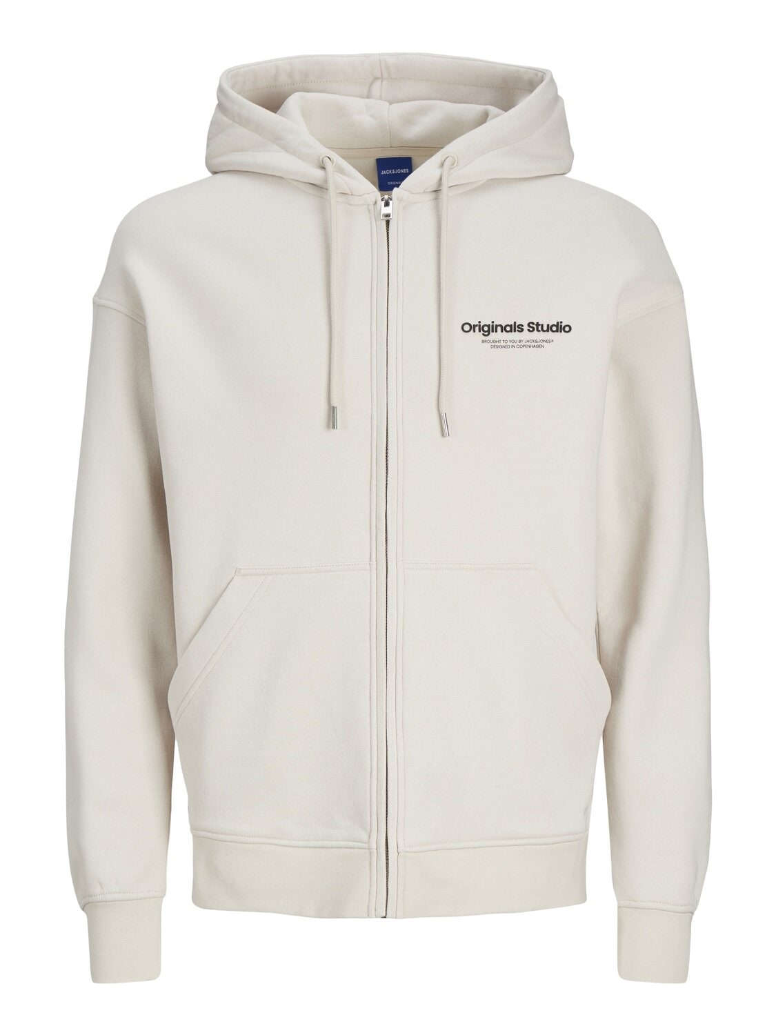 Mjuk Hoodie Med Dragkedja - Moonbeam