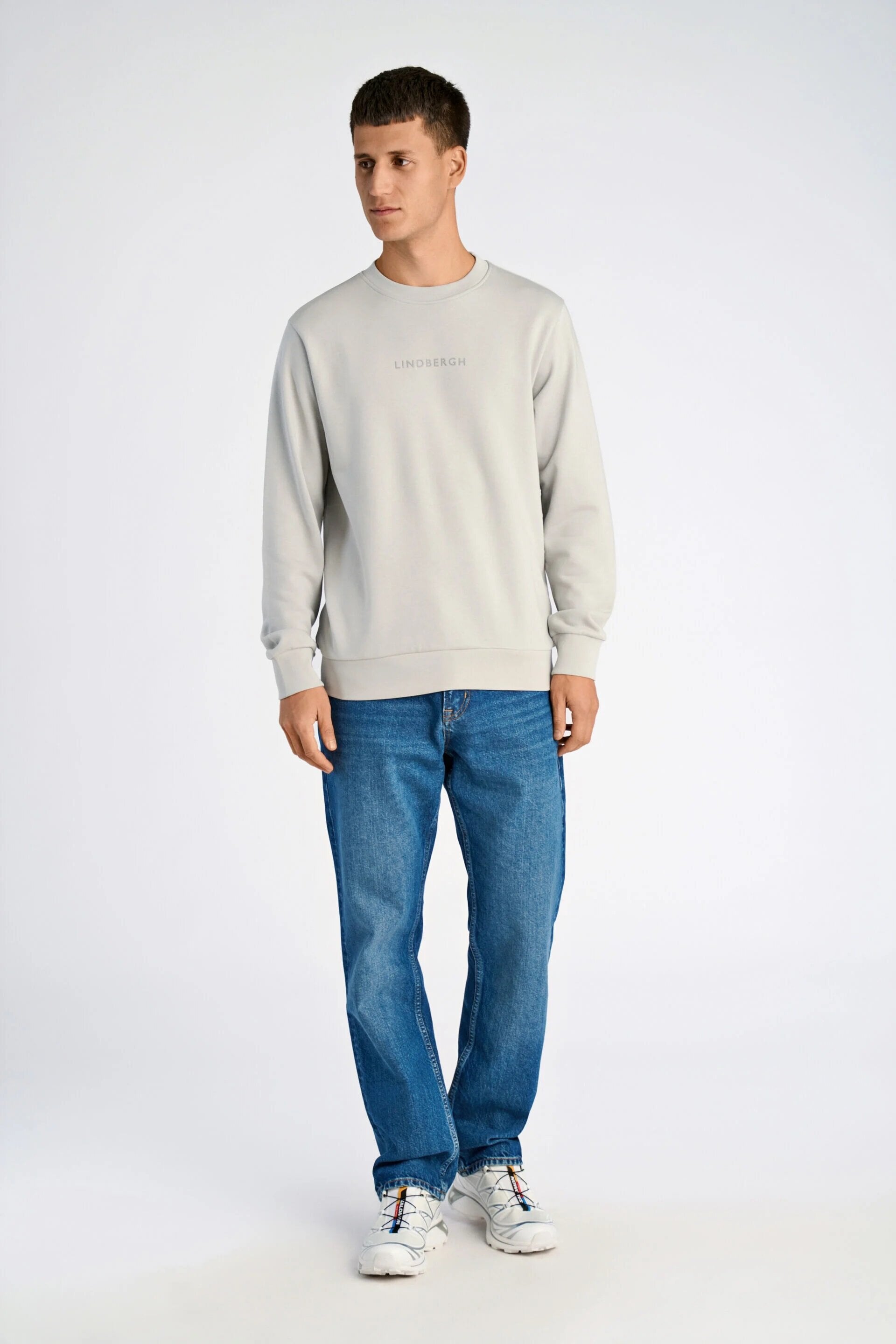 Stilren Sweatshirt - Soft Grey